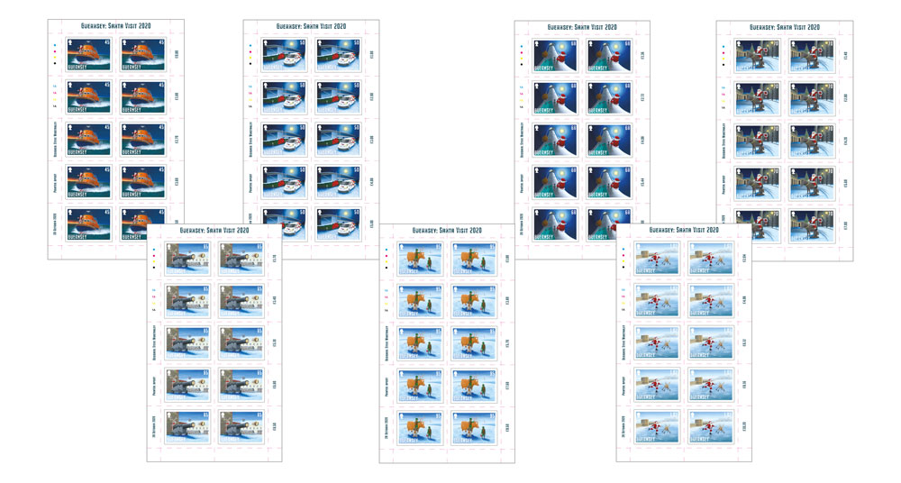 Sheets of 10